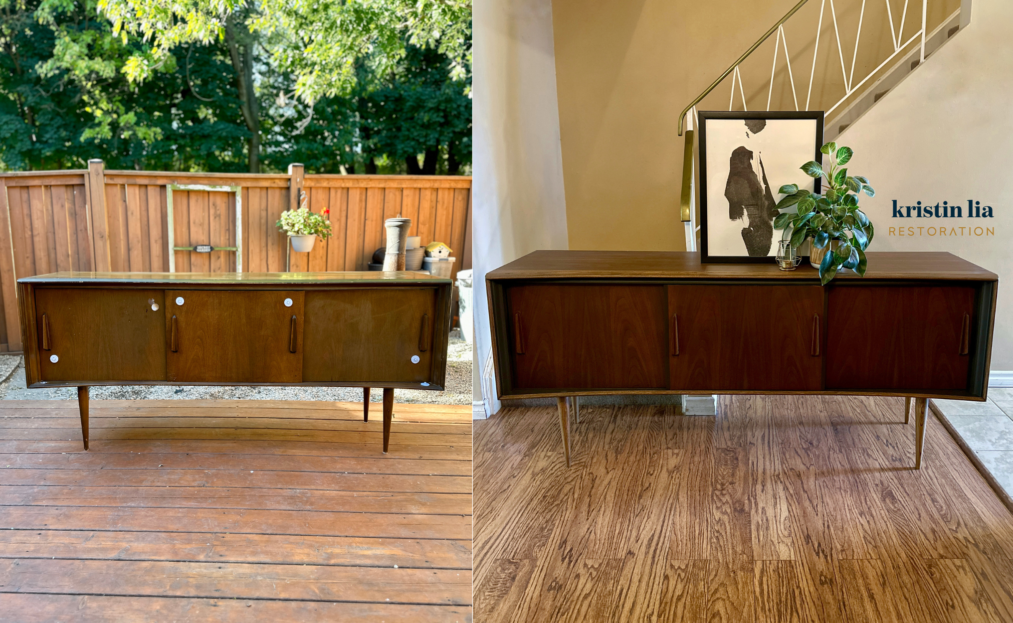 Restore Like a Pro: Transforming a Vintage Deilcraft MCM Credenza